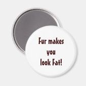 アンチファーアニマルライツ引用文 マグネット (正面/裏面)