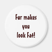 アンチファーアニマルライツ引用文 マグネット (正面)