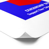 アンチブックバンニングロゴスタイル ポスター (角)