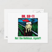 アンチホリデーギフト シーズンポストカード (正面/裏面)