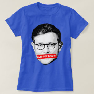 アンチマイク・ジョンソン選挙デニール・ステッカー Tシャツ