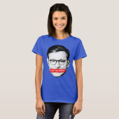 アンチマイク・ジョンソン選挙デニール・ステッカー Tシャツ (正面フル)