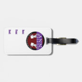 アンチャールズからの望まれた鶏ポスター ラゲッジタグ (裏面横)