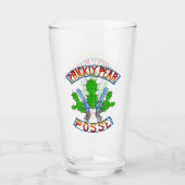 アンチャールズ著ウチワサボテンの武装隊のスクーナー船 タンブラーグラス (裏面)