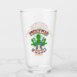 アンチャールズ著ウチワサボテンの武装隊のスクーナー船 タンブラーグラス