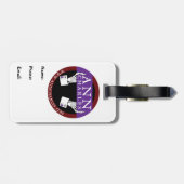 アンチャールズ著ゾンビ愛女の子 ラゲッジタグ (裏面横)