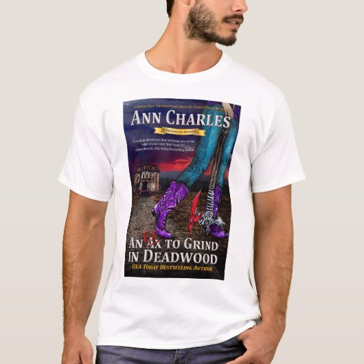 アンチャールズ著枯れ木のTシャツでひくべき前 Tシャツ (正面)