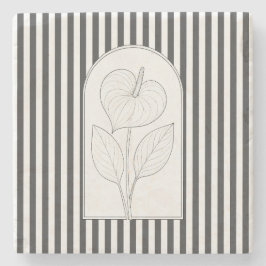 アンチューリウエレガントム植物学 ストーンコースター