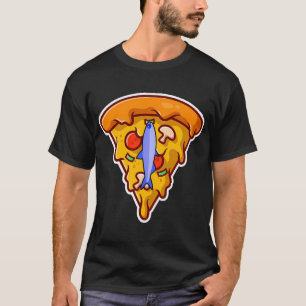 アンチョビピザスライス Tシャツ