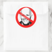 アンチリック・スコットがアウト顔 ラウンドシール (バッグ)