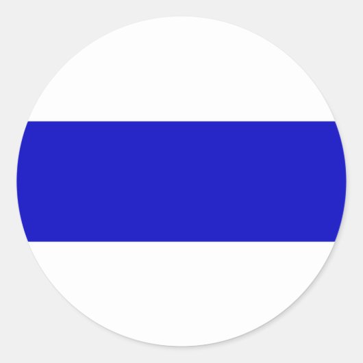 アンチロシアの軍旗ウクライナ侵略連帯 ラウンドシール (正面)