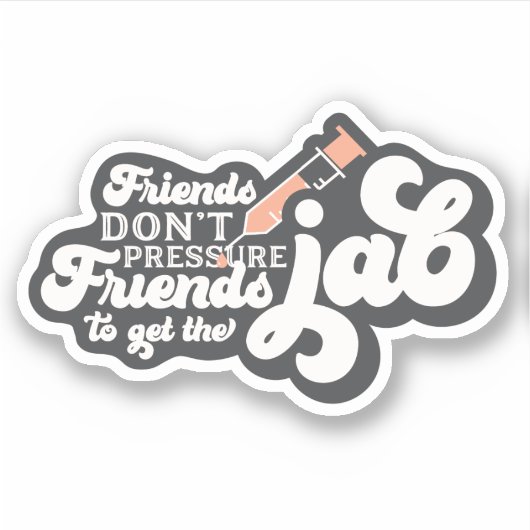 アンチワクチン委任状シール シール (正面)