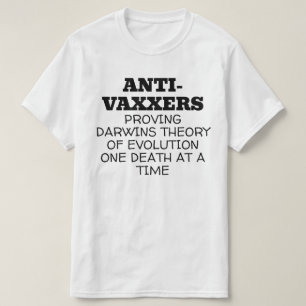 アンチヴァクサー進化論 Tシャツ
