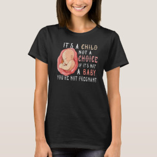 アンチ中絶プロライフストップチョイスアンボーン・ライフ Tシャツ