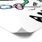 アンチ人種差別のハートのポスター ポスター (角)