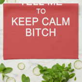 アンチ保 – 静カスタムかなハンドタオル キッチンタオル (折り畳み)