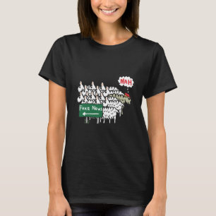 アンチ偽ニュース Tシャツ