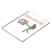 アンチ入り個人手帳 ノートブック (左側)