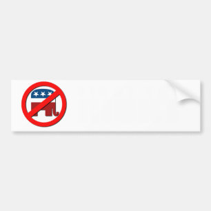 アンチ共和党の戦い権利 バンパーステッカー