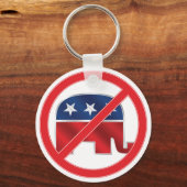 アンチ共和党キーチェーン キーホルダー (正面)
