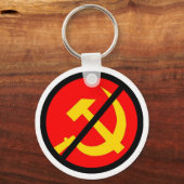 アンチ共産主義の キーホルダー (正面)