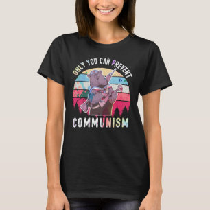 アンチ共産主義資本主義の反社会主義 Tシャツ