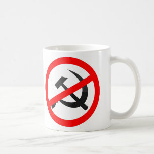 アンチ共産主義 コーヒーマグカップ