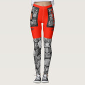 アンチ切り込み-を入空白の力し、 レギンス (正面)