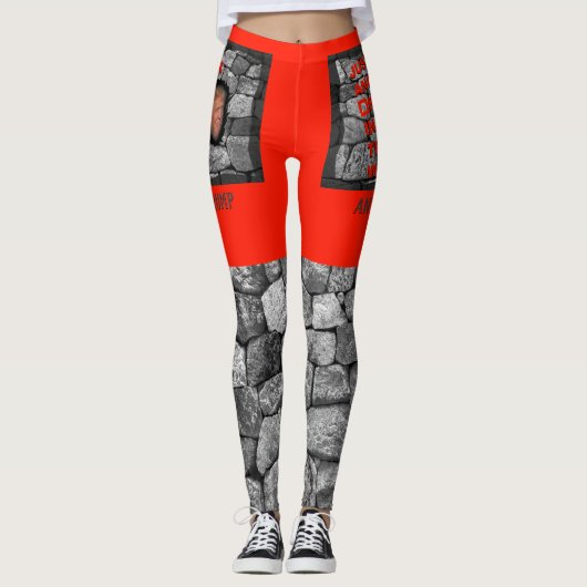 アンチ切り込み-を入空白の力し、 レギンス (正面)