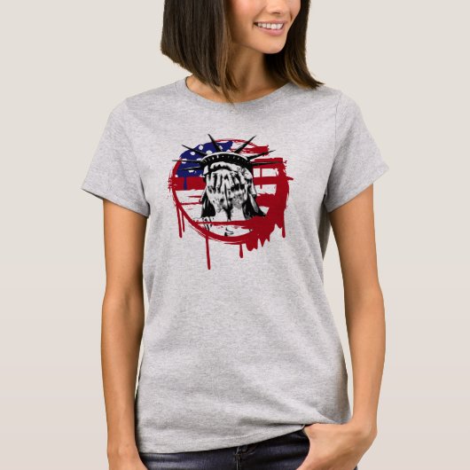 アンチ切札のカスタマイズ可能なワイシャツ Tシャツ (正面)