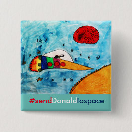 アンチ切札の選挙のユーモア 缶バッジ