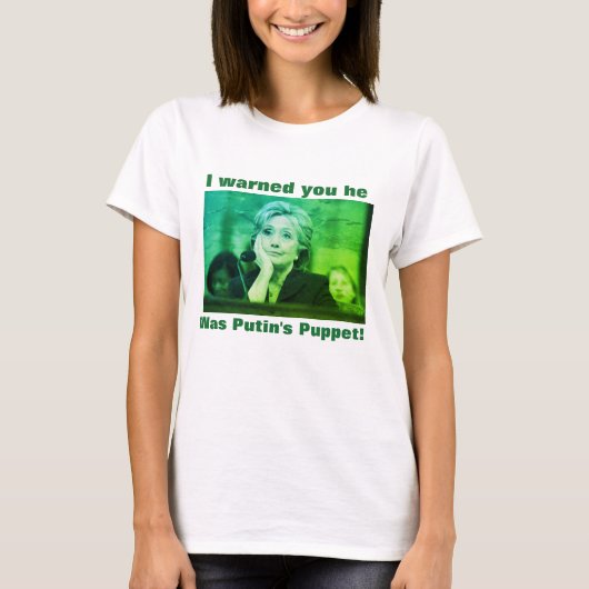 アンチ切札のPutinのパペットTシャツ Tシャツ (正面)