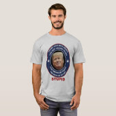 アンチ切札のTシャツの切札税拒否者の愚かな切札 Tシャツ (正面フル)