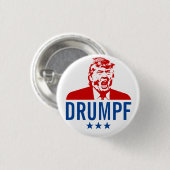 アンチ切札ボタン: "DRUMPF " 缶バッジ (正面&裏面)