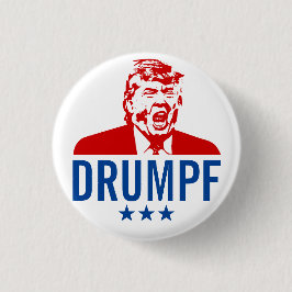 アンチ切札ボタン: "DRUMPF " 缶バッジ
