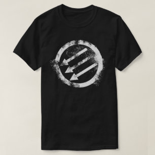 アンチ動揺してファシストの鉄前線 Tシャツ