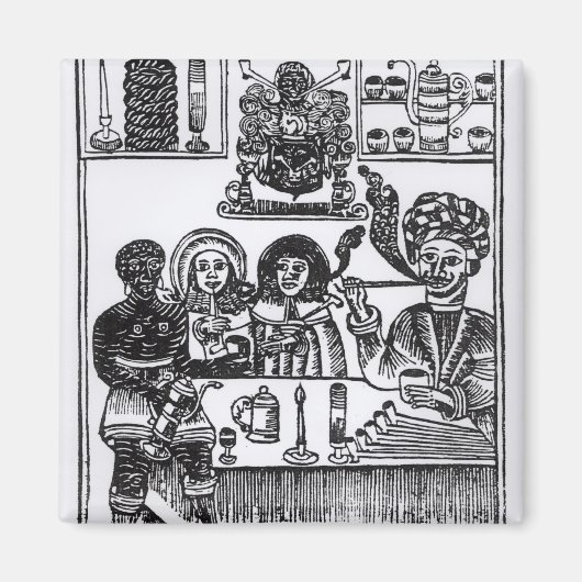 アンチ喫煙パンフレット マグネット (正面)