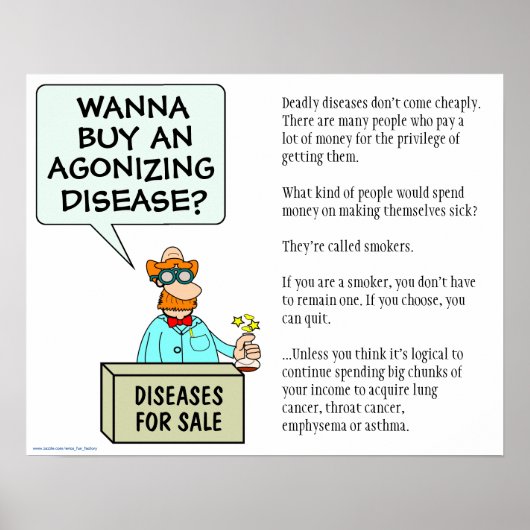アンチ喫煙ポスター ポスター (正面)