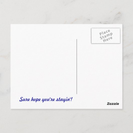 アンチ喫煙- ポストカード (裏面)