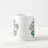 アンチ宗教無神論者の羊 コーヒーマグカップ (中央)
