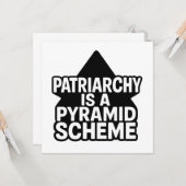 アンチ家父長制ピラミッド法 カード (正面/裏面インサイチュ)