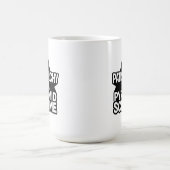 アンチ家父長制ピラミッド法 コーヒーマグカップ (中央)