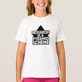 アンチ家父長制ピラミッド法 Tシャツ