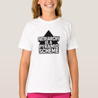 アンチ家父長制ピラミッド法 Tシャツ