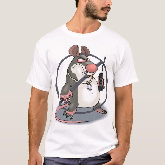 アンチ密告者の元のジャージーのティー Tシャツ (正面)