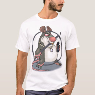 アンチ密告者ラットのバスケットボールタンク無し Tシャツ