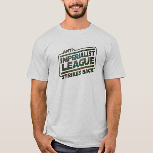 アンチ帝国主義リーグがTシャツを裏返す Tシャツ (正面)