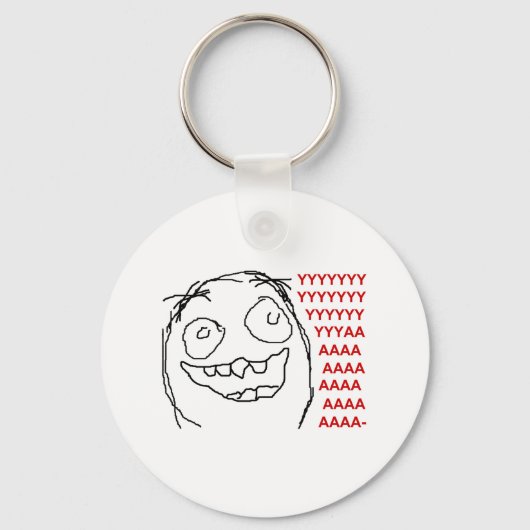 アンチ怒りの男 キーホルダー (正面)