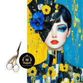 アンチ戦争アートウクライナ平和と団結の切り離し 薄葉紙