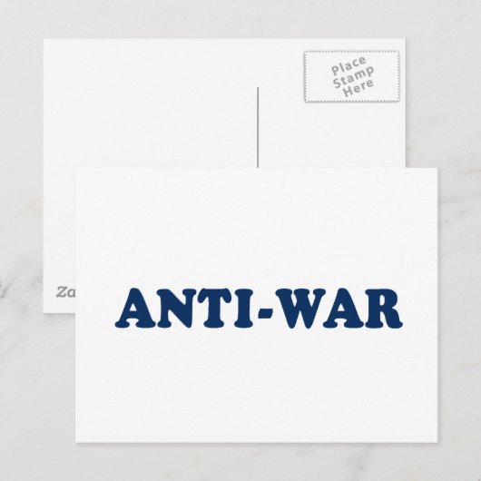 アンチ戦争 ポストカード (正面/裏面)